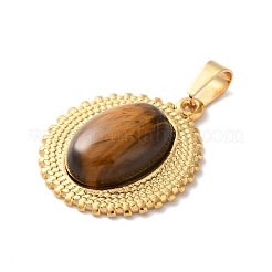 Природных тигровый глаз подвески&nbsp;STAS-C120-13G-04