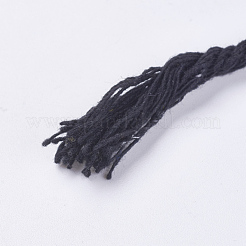 Cordon en coton macramé&nbsp;OCOR-WH0013-B01-4mm