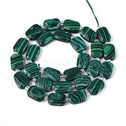 Синтетического малахита бисер нитей G-T139-85