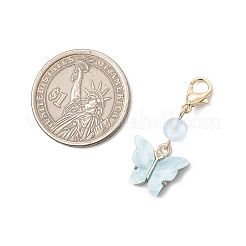 5 шт. подвеска в виде бабочки из акрилового сплава&nbsp;HJEW-JM03280