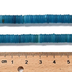 Бусины из натурального белого нефрита G-P575-B14-6x1mm-08