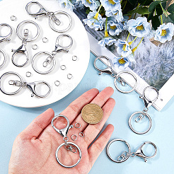 Сплава брелок застежки&nbsp;FIND-SP0002-83P