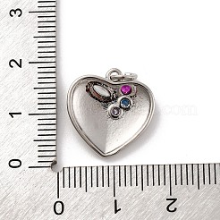 Латунные микро проложить кубического циркония подвески&nbsp;KK-U033-16G