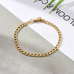 Браслеты из нержавеющей стали 304 с панцирными цепями BJEW-JB06272-02