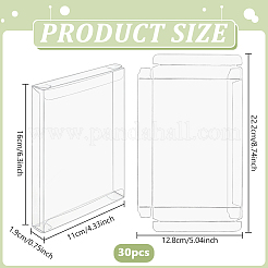 Прозрачные пластиковые коробки для домашних животных подарочная упаковка&nbsp;CON-WH0092-86