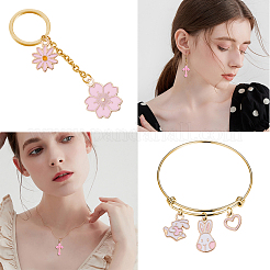 30шт 30 стильные подвески и подвески из эмали из сплава ENAM-CJ0001-116