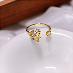 Регулируемые латунные микропрофилированные кубические кольца из циркония FS-WGDCDFA-01