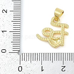 Подвески из латуни с эмалью в стойку KK-P287-49G