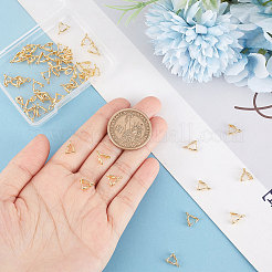 40 шт. стойка с покрытием из латуни KK-BBC0004-27