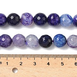 Chapelets de perles d'agate naturelle&nbsp;G-M437-C01-01U