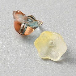 Perle di vetro trasparente&nbsp;GLAA-WH0030-20