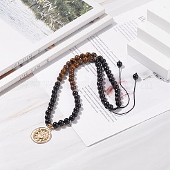 Кулон из сплава луны и солнца&nbsp;NJEW-JN03878