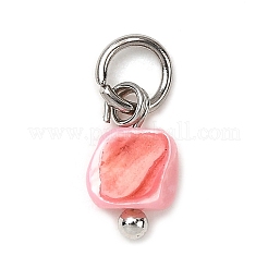 Подвески из натуральных окрашенных пресноводных ракушек&nbsp;PALLOY-JF04375-02