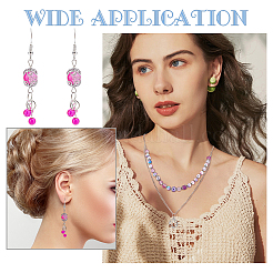 300 шт. 10 стиля колпачков для бусин из нержавеющей стали 304 и 201 STAS-UN0042-71