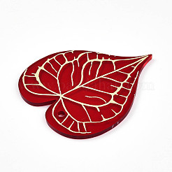 Прозрачные акриловые подвески с принтом TACR-T028-33B