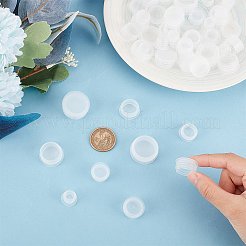 50 pieza de 10 tapones de plástico para botellas&nbsp;AJEW-GF0006-40