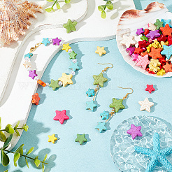 3 нити 3 стилей синтетические бирюзовые бусины нити G-AR0004-69B