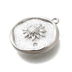 Ottone micro spianare pendenti zirconi&nbsp;KK-Q035-16A-P
