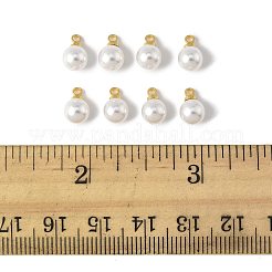24 шт. подвески из АБС-пластика с имитацией жемчуга KK-FS0001-78
