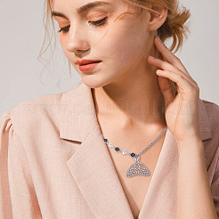 20 шт. двухцветные звенья/соединители из нержавеющей стали 304 со стразами&nbsp;STAS-BBC0009-18