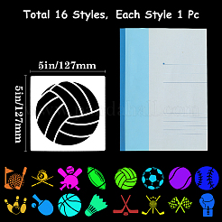 16 Stück Sportball-Motiv&nbsp;DIY-WH20002-09