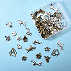 Сплавочные подвески тибетского стиля TIBEP-SC0001-09