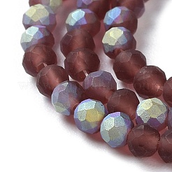 Nachahmung Jade Glasperlen &nbsp;EGLA-A034-T3mm-MB13