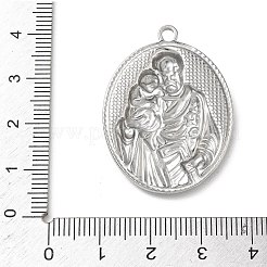 Pendentifs religieux imprimés en acier inoxydable 304&nbsp;STAS-G387-03P-01