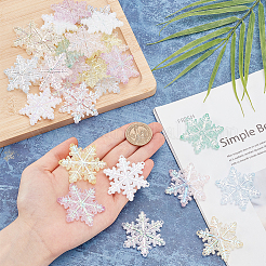 32 шт. 8-цветные акриловые звенья для люстры OACR-SC0001-55