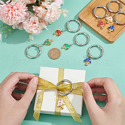 Подвески для обуви из эмали из сплава PALLOY-AB00016