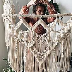 Бусины из натурального дерева WOOD-FH0001-39