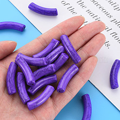 Непрозрачные акриловые бусины с краклеем X1-MACR-S372-002N-004