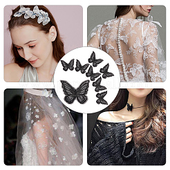 30 accessorio per costumi in organza intrecciata fatto a mano&nbsp;DIY-GF0005-35B