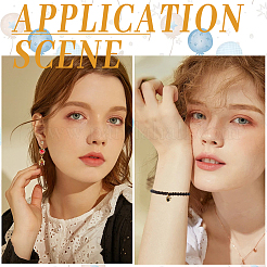 8 шт. 2-х цветные латунные подвески-пауки с микропаве из кубического циркония ZIRC-SC0001-33