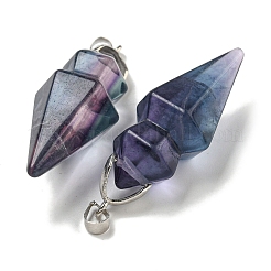 Подвески из натурального флюорита&nbsp;G-F766-08AS-04