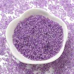 Прозрачные внутри цветные стеклянные бусины X1-SEED-H003-04E