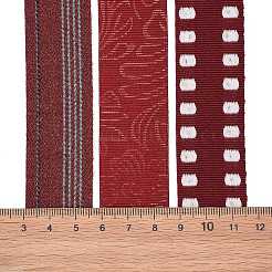 Ruban polyester 9 yards 3 styles&nbsp;SRIB-A014-A02