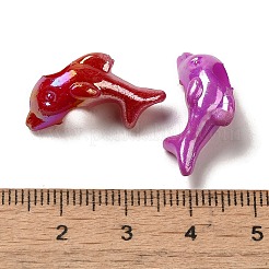 Покрытие непрозрачных акриловых бусин OACR-E039-45