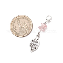 4шт хрустальные стеклянные бусины подвесные украшения&nbsp;HJEW-JM04133