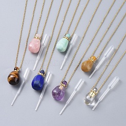 Подвески для бутылочек для духи ручной работы&nbsp;NJEW-F251-10