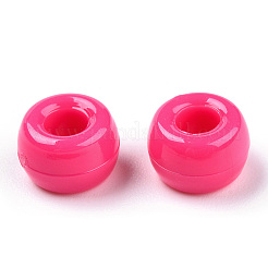 Непрозрачные пластиковые бусины KY-T025-01-F11