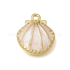 Pendentifs d'émail en laiton &nbsp;KK-K427-11B-G