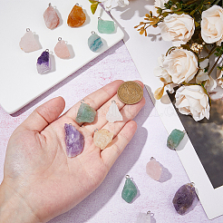 16 шт. необработанный натуральный флюорит&nbsp;G-HS0001-08