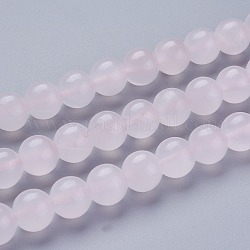 Brins de perles de calcite rose naturel, ronde, Grade a, 10.5mm, Trou: 1mm, Environ 38 pcs/chapelet, 15.16 pouce (38.5 cm)
