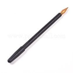 デュアルチップスクラッチカラーペン  ペイントアートツールのスクラッチ用  ブラック  170x8mm  ピン：2mm