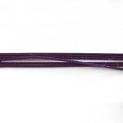 Тигровый хвостовой провод, нейлоновое покрытие 201 нержавеющая сталь, фиолетовые, 18 датчик, 1.0 мм, около 984.25 фута (300 м) / 1000 г