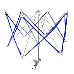 Umbrella Shaped Iron Swift Yarn Winder Wool Holder, Blue, 460x560mm