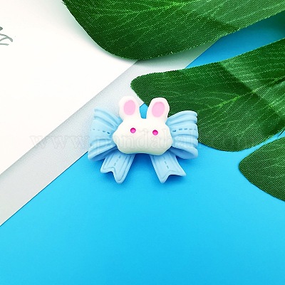 Непрозрачные кабошоны из смолы&nbsp;LS-EAER-PW0001-155C-1