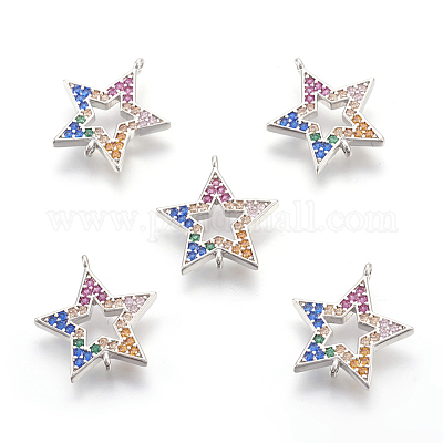 Латунные микро проложить кубических соединения циркония KK-F774-12P-NR-1