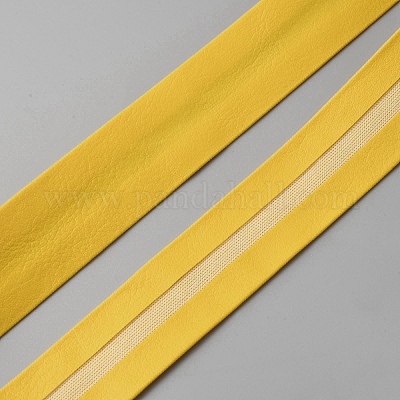 2 м плоская искусственная кожа со сложенным краем LC-WH0013-01E-1